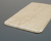 3D form with vacuum press : Tennge® wood veneer sheets