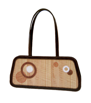 Handbag(LadyAnigre) - Tennge Wood Veneer Sheets